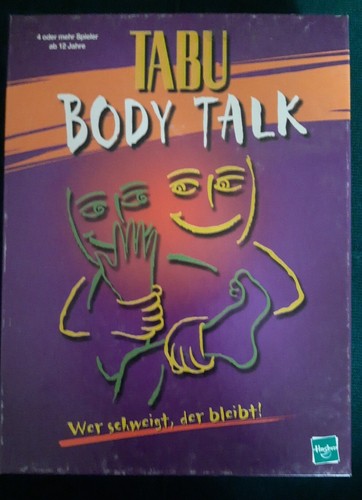 Party game tabù body - tabù, talk