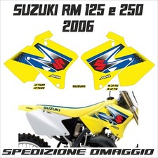  Adesivi in kristal  SUZUKI RM 125-250 2006