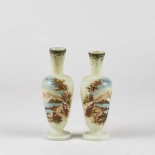 set-coppia-di-vasi-vasetti-vintage-vetro-opalino