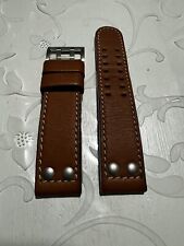 BRACCIALE PELLE ORIGINALE HAMILTON  per X-WIND KHAKI XXL AVIATION