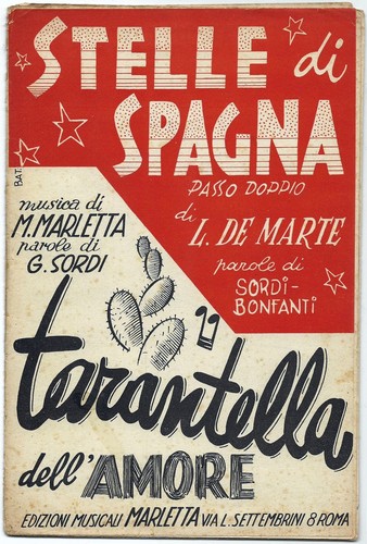 Stelle spagna tarantella - spagna,