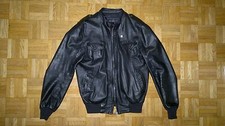 DANIELE ALESSANDRINI GIUBBOTTO PELLE Tg. 46 Nero (Leather Jacket, Veste, Jacke)