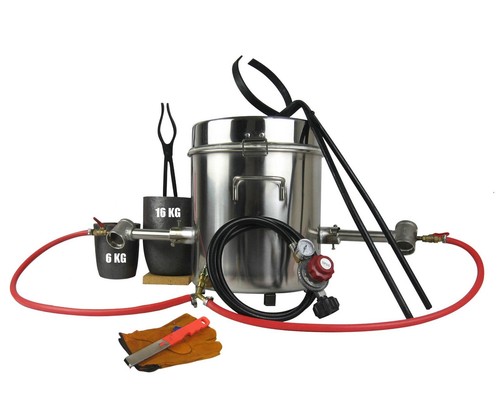 Forno fusione metallo gas - forno, di