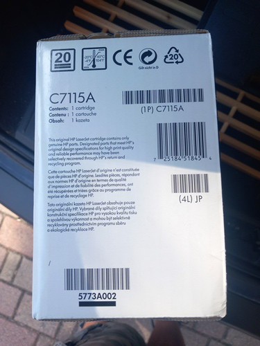 C7115a 15a toner originale - hp,