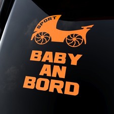 Baby On Board Adesivo Sportivo