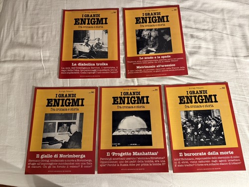 Grandi enigmi fra cronaca - enigmi, e