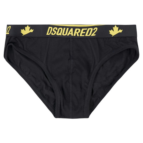 Dsquared2 slip nero - nero, con