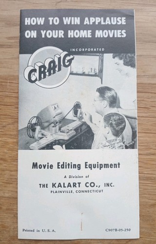 Vintage 1950s craig movie - 1950s,