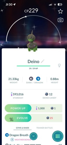 Pokémon shiny deino - deino, /