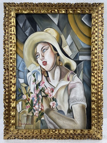 Tamara lempicka - de, (handmade)