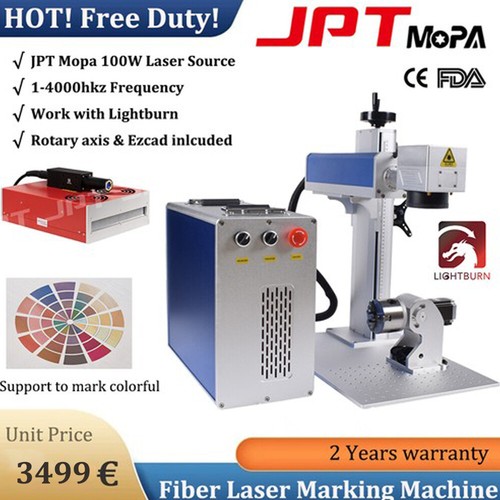 Marcatura laser fibra jpt - laser, 100w