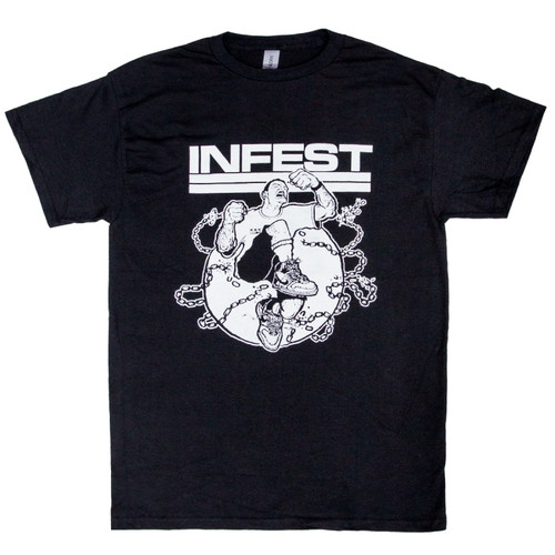 Shirt retrò infest - t-shirt,