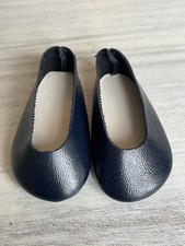 Scarpe in pelle blu navy per