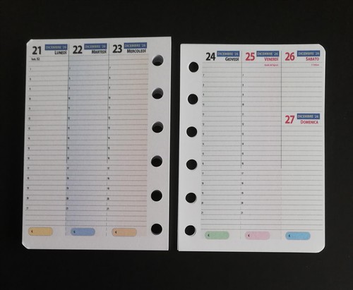 Ricarica calendario