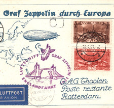 Graf zeppelin saar - zeppelin, mail