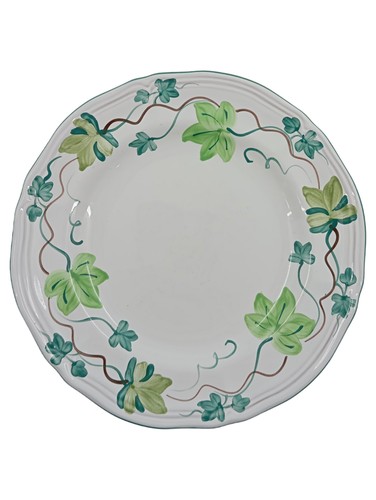 Herend village pottery piatto - village,