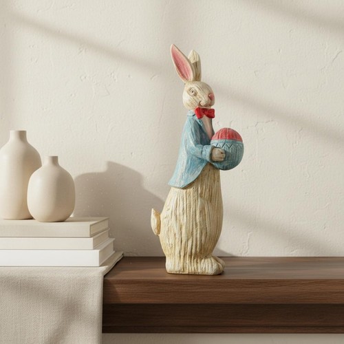 Statuetta coniglio pasquale - statuetta, di