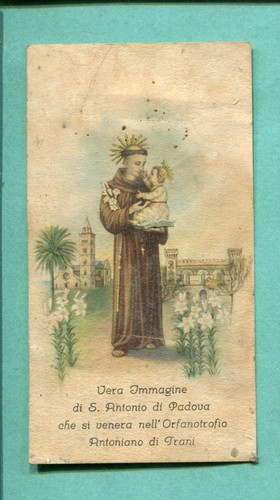 Santino antonio di padova - antonio,