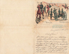 WW1 lettera esercitazioni