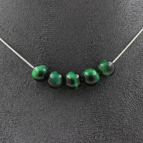 Collana perle occhio di - perle,