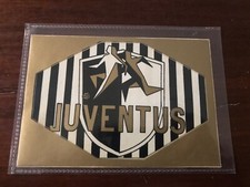 Juventus cartolina adesiva anni 60