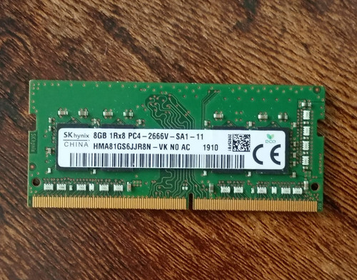 Ram 8gb ddr4 1rx8 - 8gb,