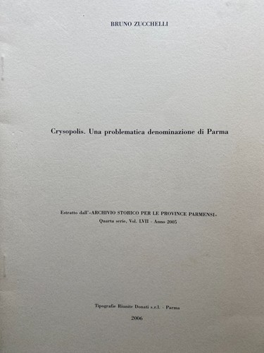 Bruno zucchelli crysopolis - bruno,