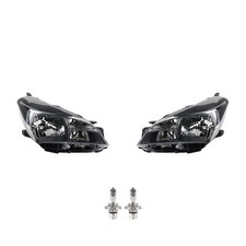 Set Di Fari Adatti Per Toyota Yaris XP13 08/2014-03/17 Con H4 Sinistro Destro