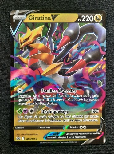 Carte pokémon giratina v - :,