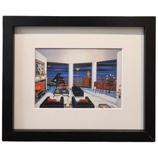 Interno Fanch Ledan con stampa