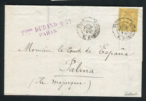 Rare lettre paris pour - rare, le
