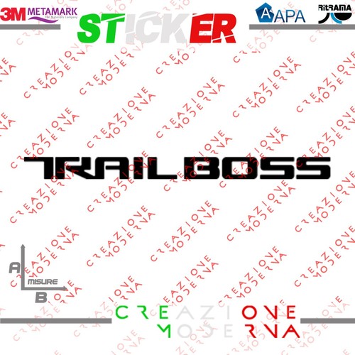 Adesivo sticker trail boss - sticker,