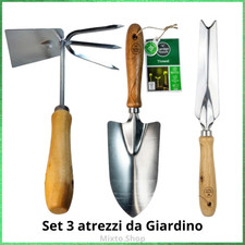 Set 3 Attrezzi Giardinaggio