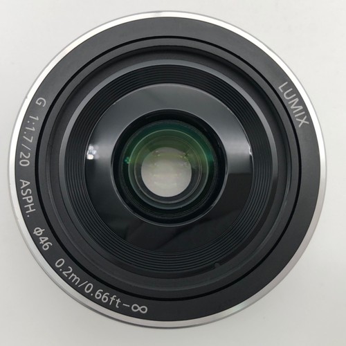 Panasonic lumix 20mm 1 - g, f/1.7