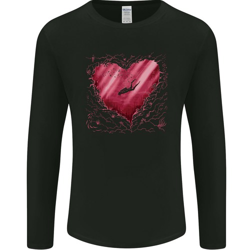 Shirt maniche lunghe scuba - t-shirt, a