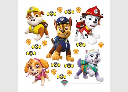 Adesivi parete paw patrol - adesivi,