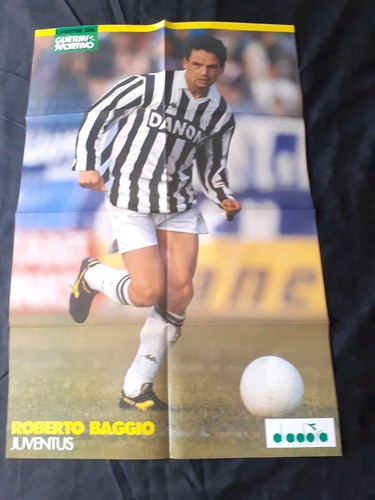 Poster vintage calcio baggio - vintage,