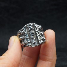 Anello uomo acciaio inox