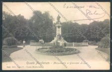 Alessandria Casale Monferrato Giovanni Lanza cartolina LQ0545