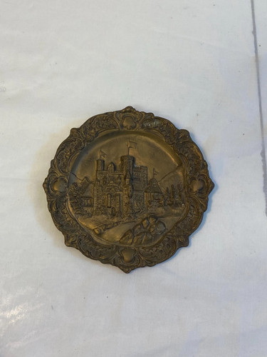 Piatto parete vintage bronzo - vintage,