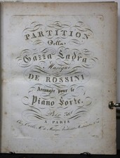 Rossini, Partizione Della