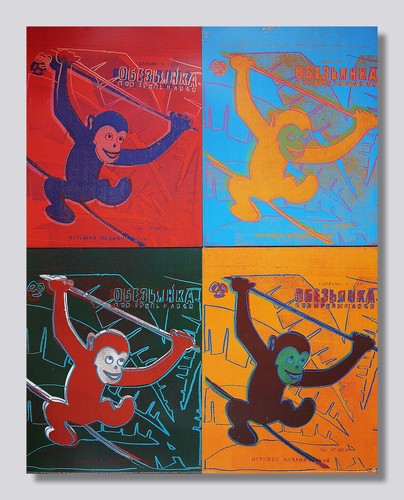 Andy warhol four monkeys - andy, «four