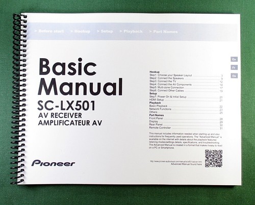 Pioneer lx501 basic - sc-lx501,