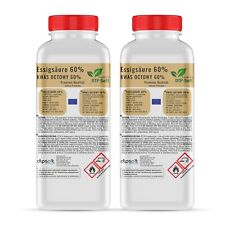 2L Acido Acetico 60% Qualità