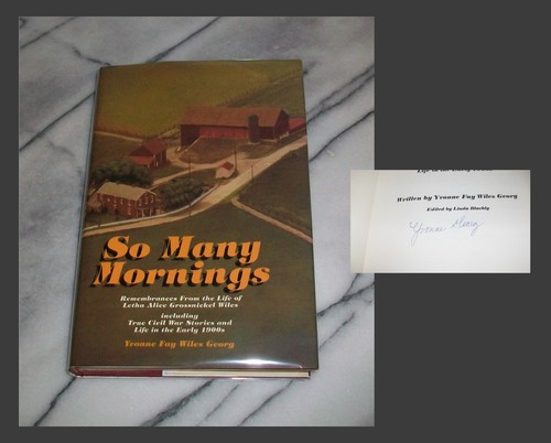 Signed many mornings - *signed*, so