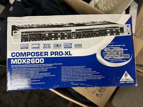 Compressore behringer mdx2600 - compressore,