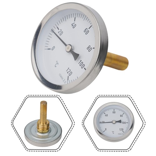 Termometro con guaina rame - in,