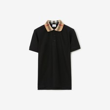 Polo Burberry slim cotone