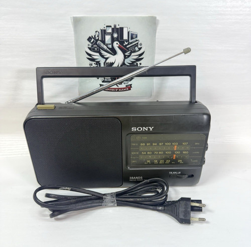 Radio portable sony icf 790l - portable,