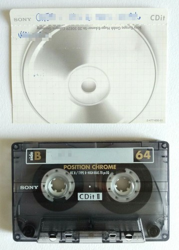 Musicassetta sony cdit - musicassetta,